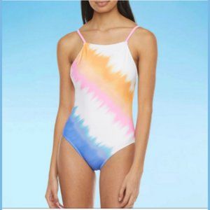 DECREE TIE DYE OMBRE ONE PIECE SWIMSUIT SIZE 0X